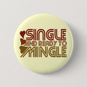 Badge Rond 5 Cm Simple et prêt à MINGLE