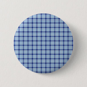 Badge Rond 5 Cm Simple Style Chake Rustique Bleu