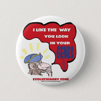 Badge Rond 5 Cm Singe de pensée révolutionnaire
