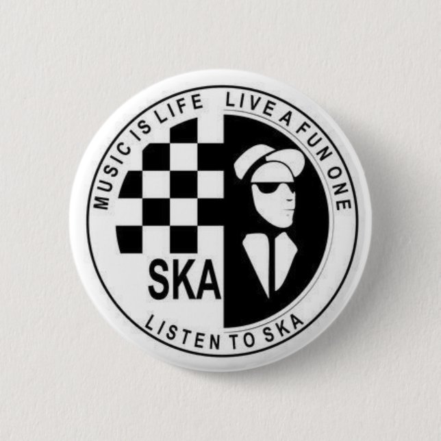 Badge Rond 5 Cm ska 2 (Devant)