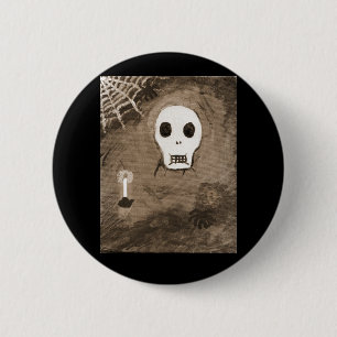 Badge Rond 5 Cm skull0017