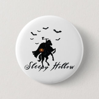 Badge Rond 5 Cm Sleepy Hollow Horseman sans tête