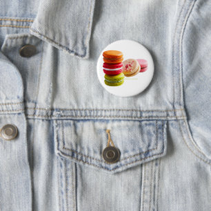 Badge Rond 5 Cm SlipperyJoe's Macaroon cookies