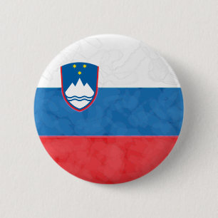 Badge Rond 5 Cm Slovénie