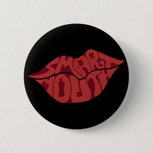 Badge Rond 5 Cm Smartmouth (Devant)