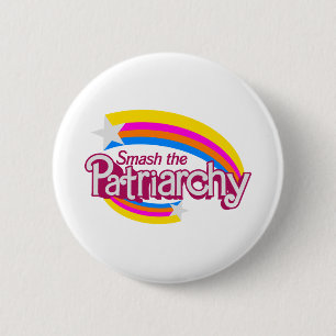 Badge Rond 5 Cm Smash le patriarcat