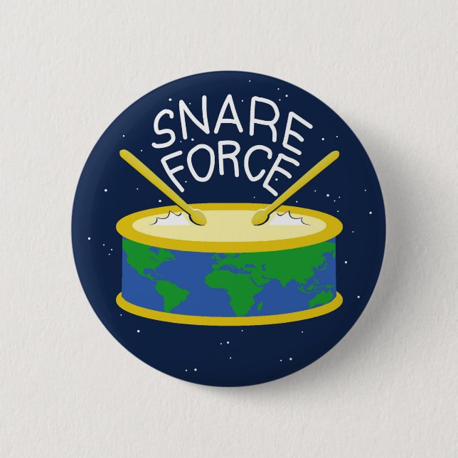 Badge Rond 5 Cm Snare Force (Devant)