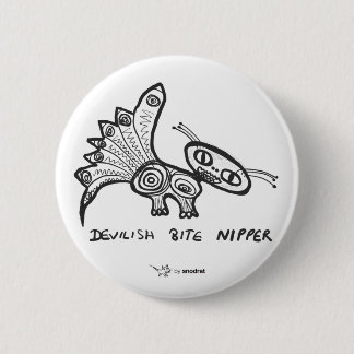 Badge Rond 5 Cm Snod Rat : Bite Nipper