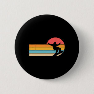 Badge Rond 5 Cm Snowboard Snowboard Snowboard 3