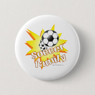 Badge Rond 5 Cm Soccer Family