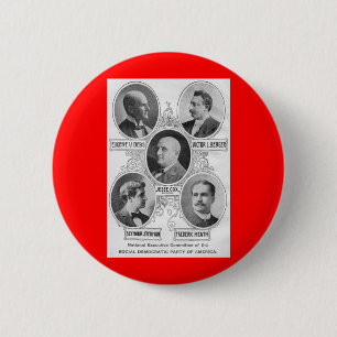 Badge Rond 5 Cm Social-democratic-party-1900 américain