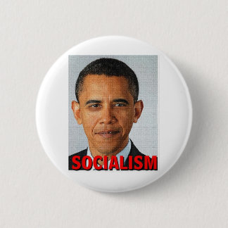 Badge Rond 5 Cm Socialisme de Prez Obama