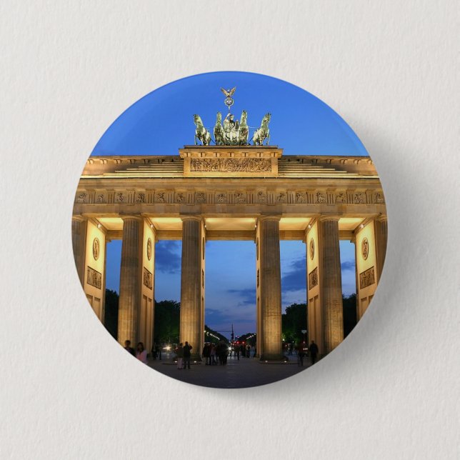 Badge Rond 5 Cm soirée brandenburg (Devant)