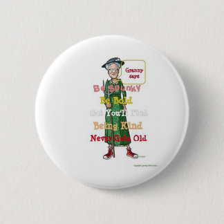 Badge Rond 5 Cm Sois Triste, Sois Génial