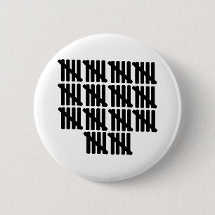 Badge Rond 5 Cm soixante-dixième anniversaire