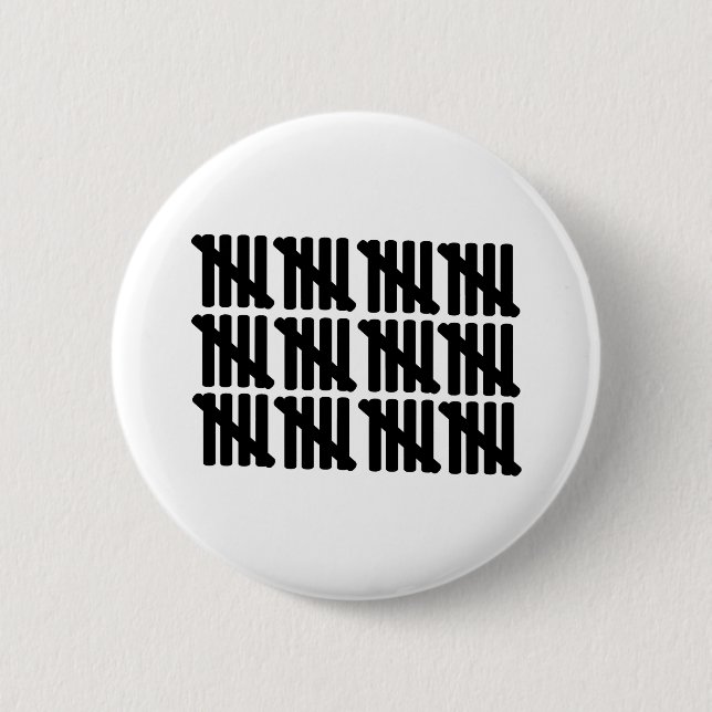 Badge Rond 5 Cm soixantième anniversaire (Devant)