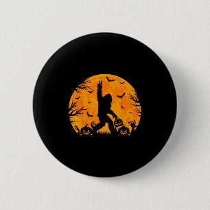 Badge Rond 5 Cm Soky Halloween Bigfoot Citrouille Funny Halloween