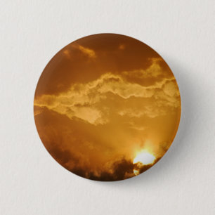 Badge Rond 5 Cm Soleil