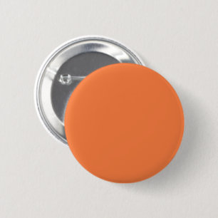 Badge Rond 5 Cm Solid orange mango apricot