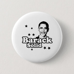BADGE ROND 5 CM SOLIDE DE BARACK