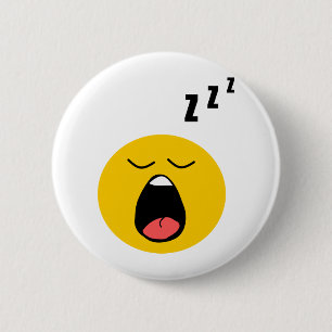 Badge Rond 5 Cm Sommeil paresseux