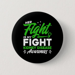 Badge Rond 5 Cm Son Combat Est Mon Combat Conscience Des Maladies 