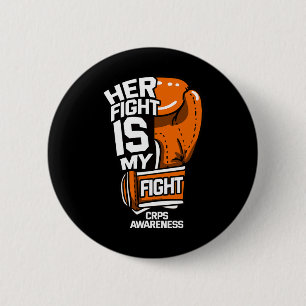 Badge Rond 5 Cm Son Combat Est Mon Combat Crps Sensibilisation Rsd