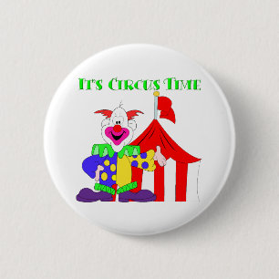 Badge Rond 5 Cm Son temps de cirque
