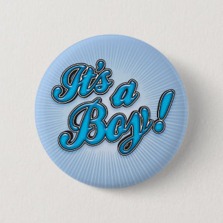 Badge Rond 5 Cm son un bouton de garçon