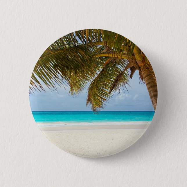 Badge Rond 5 Cm Souhait vous étiez ici ! (Devant)