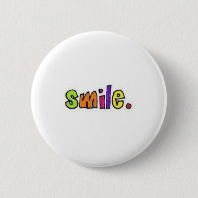 Badge Rond 5 Cm Sourire ! (Devant)