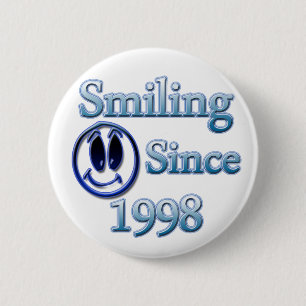 Badge Rond 5 Cm Sourire depuis 1998