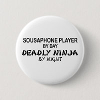 Sousaphone Ninja mortel par nuit