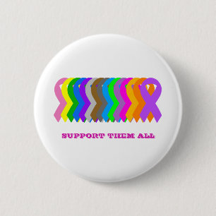 Badge Rond 5 Cm Soutenez-les tous
