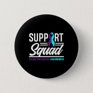Badge Rond 5 Cm Soutien de l'Escadron pour la sensibilisation à la