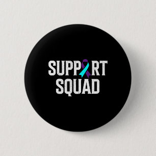 Badge Rond 5 Cm Soutien de l'Escadron pour la sensibilisation à la