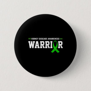 Badge Rond 5 Cm Soutien du guerrier de sensibilisation à la maladi