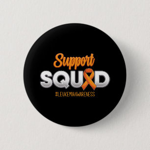 Badge Rond 5 Cm Soutien Escadron Leucémie Lutte pour