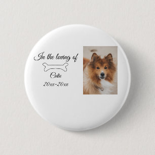 Badge Rond 5 Cm souvenir d'amour gardienne funérailles de saké ajo