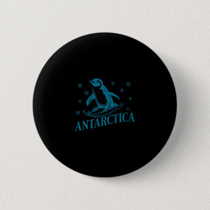 Badge Rond 5 Cm Souvenir Manchots Antarctique - Aventure en Croisi