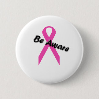 Badge Rond 5 Cm Soyez bouton averti