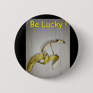 Badge Rond 5 Cm Soyez chanceux !