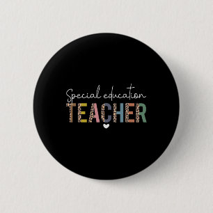 Badge Rond 5 Cm Sped Ed Enseignant de l'éducation spéciale Sped Le