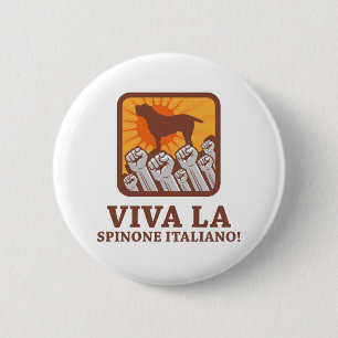 Badge Rond 5 Cm Spinone Italiano