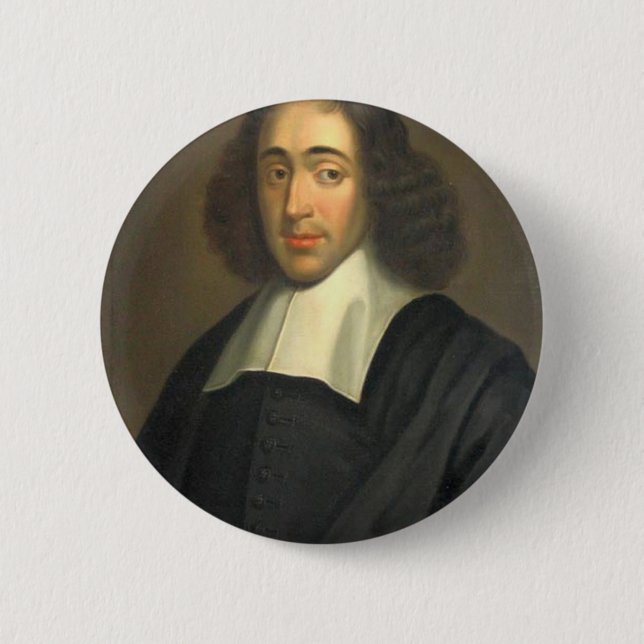 Badge Rond 5 Cm spinoza (Devant)