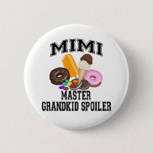 Badge Rond 5 Cm Spoiler Mimi de Grandkid