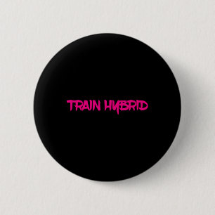 Badge Rond 5 Cm Sport hybride de course à pied Fitness Musculation