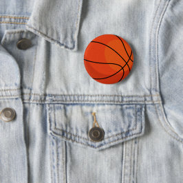 Badge Rond 5 Cm Sports de basket