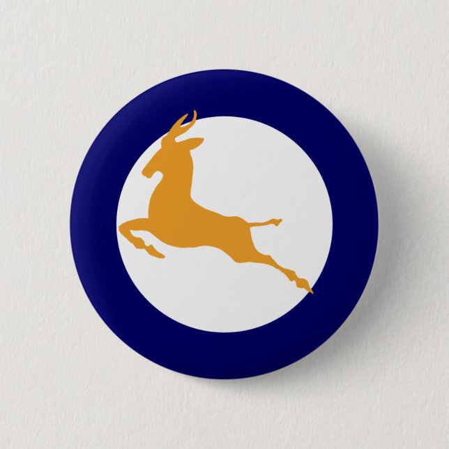 Badge Rond 5 Cm Springbok (Devant)