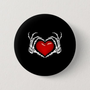 Badge Rond 5 Cm Squelette Halloween Squelette Halloween Squelette 